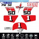 Kit déco Yamaha 50 PW 1986